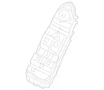2139054703 - Electrical System: Switch Block for Mercedes-Benz Image