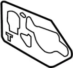 62569CR000 - Cooling System: Seal for INFINITI: M45 Image