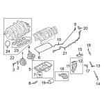 ML3Z6750A - Engine: Dipstick for Ford: F-150 Image