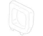 4638840731 - : Headlamp Bezel for Mercedes-Benz Image