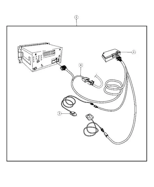 Wiring Harness - Mopar (68170580AA)