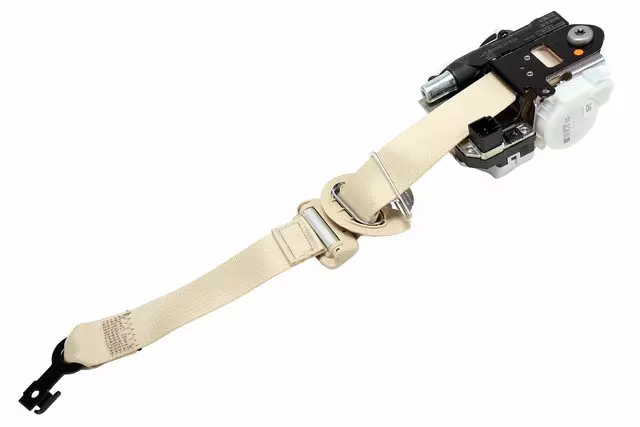 19354787 - : Very Light Cashmere Front Driver Side Seat Belt Retractor for GM Image