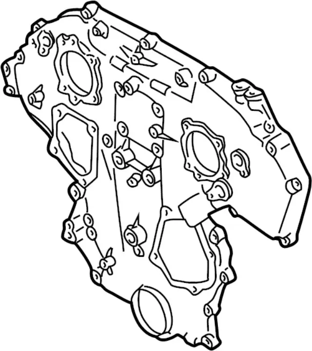 13501AG201 - Engine: Front Cover for INFINITI: QX4 Image