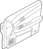 80900AR202 - : Trim Panel Assembly for INFINITI: Q45 Image