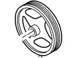F7ZZ3A733AA - Steering: Pulley for Ford: Mustang Image