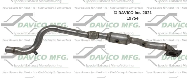 19754 - : Direct Fit Catalytic Converter for DAVICO CONVERTERS Image