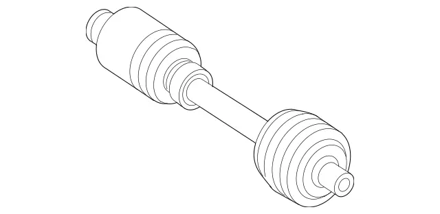 211330170164 - : Exchange Drive Shaft for Mercedes-Benz Image