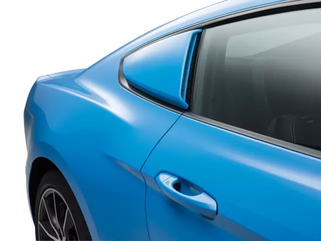 VHR3Z63280B10AJ - Exterior: Exterior Trim, Quarter Window Scoops for Ford: Mustang Image