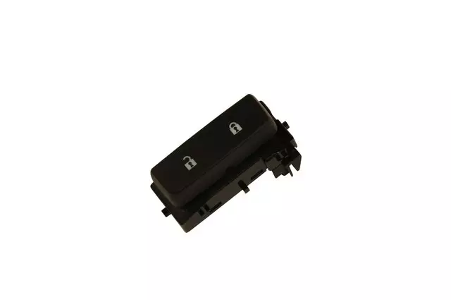 15804093 - : Ebony Driver Side Door Lock Switch with Blue Lagoon Backlighting for ACDelco Image