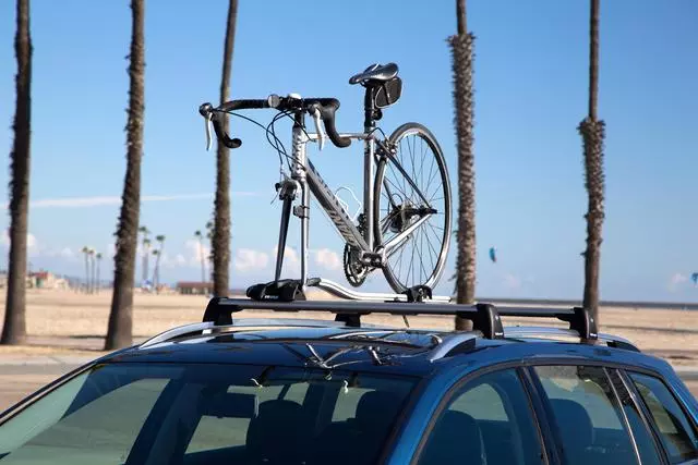 Bike Carrier - Fork Mount Style - Silver - Volkswagen (7M0-071-128-D)