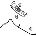 JL1Z78022A68AB - : Cowl Grille for Ford: Expedition | Lincoln: Navigator Image