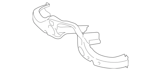 2116202486 - Cowl, Front Panel: Carrier for Mercedes-Benz: CLS500, CLS55 AMG, CLS550, CLS63 AMG, E320, E500, E55 AMG Image image