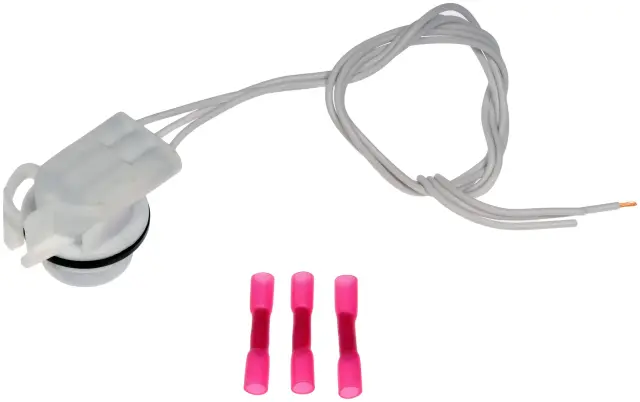 645202 - Electrical, Lighting and Body: 3 Wire Pigtail With Bulb Socket For Left Or Right Headlamp Assembly for Dorman Image