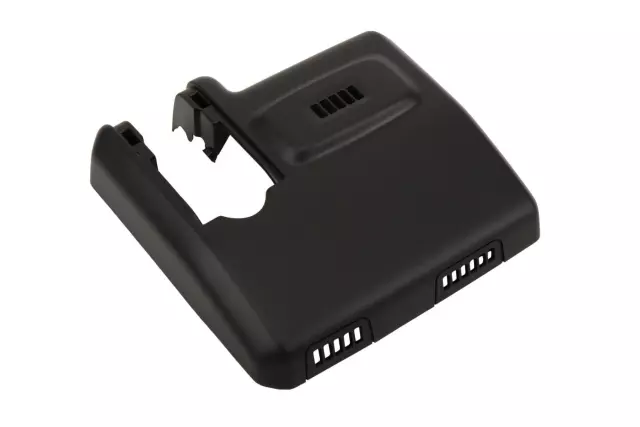 23316899 - : Jet Black Windshield Multi-Function Sensor Mount Bracket Cover for Cadillac: Escalade, Escalade ESV | Chevrolet: Silverado 1500, Silverado 2500 HD, Silverado 3500 HD, Suburban, Tahoe | GMC: Sierra 1500, Sierra 2500 HD, Sierra 3500 HD, Yukon, Yukon XL Image