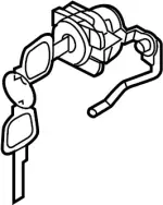 H0601AM800 - Body: Door Lock Cylinder for INFINITI: G35 Image