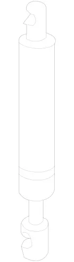 1638800029 - : Hood Lift Support for Mercedes-Benz Image