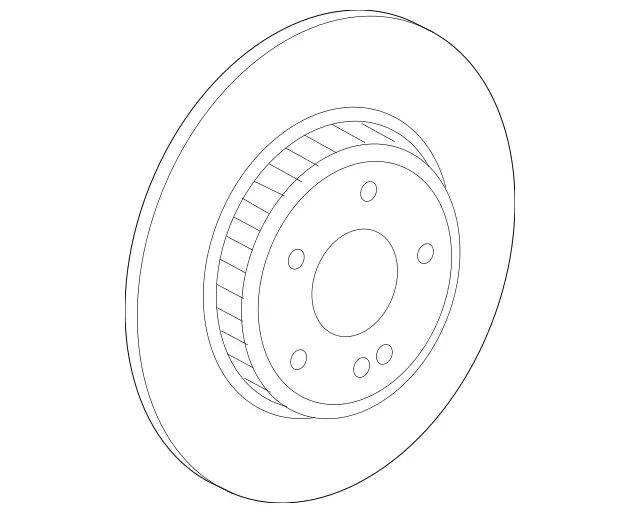 4231712 - Brake System: Compound Brake Disc for Mercedes-Benz: CLS450, CLS53 AMG, E400, E43 AMG, E450, E53 AMG, GLC300, GLC43 AMG, GLC63 AMG Image image