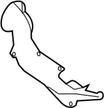 272A14GF0A - HVAC: Cover for Infiniti Image