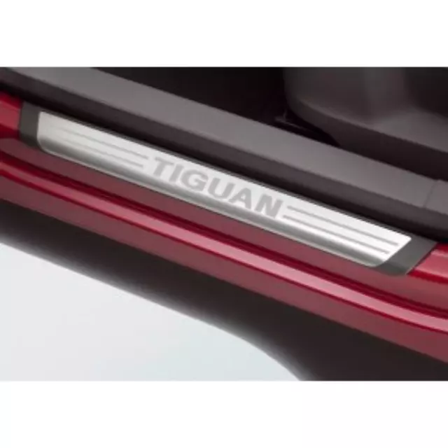 5N0071303 - Exterior: Door Sill Protection Trim With Tiguan Logo for Volkswagen: Tiguan, Tiguan Limited Image