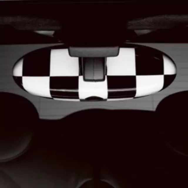 51160412782 - : Mirror Cover Interior, Checkered Flag for Mini Image