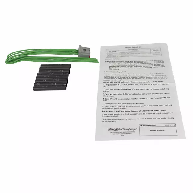 3U2Z14S411DLB - : OEM NEW Ford Wire Assembly 3U2Z-14S411-DLB for Ford Image