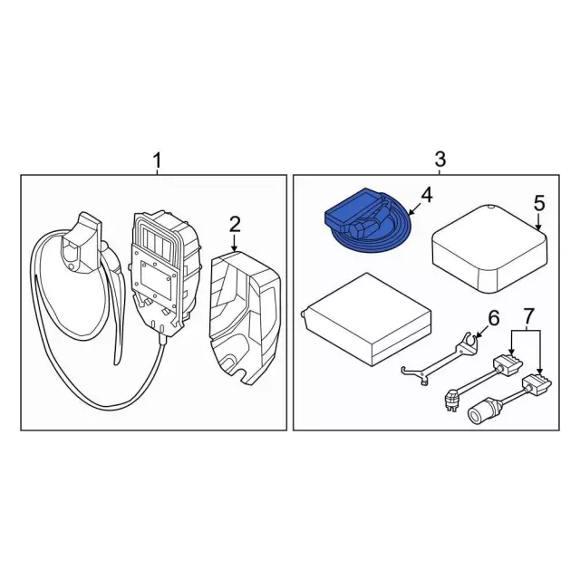 Cable - Ford (LJ9Z10B706N)