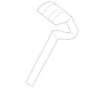 2576822000 - Side Panels: Damping, Wheel Well for Mercedes-Benz Image