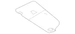 44781025067M94 - : Sun-Visor for Mercedes-Benz Image