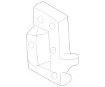 2306203931 - Cowl, Front Panel: Console for Mercedes-Benz Image