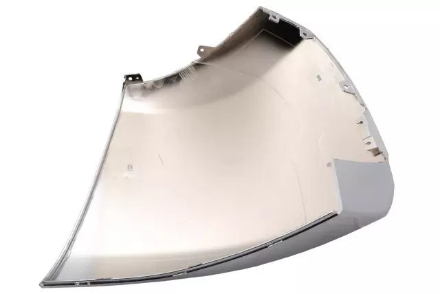 Bright Chrome Passenger Side Front Bumper Impact Bar End Cap - GM (15839254)