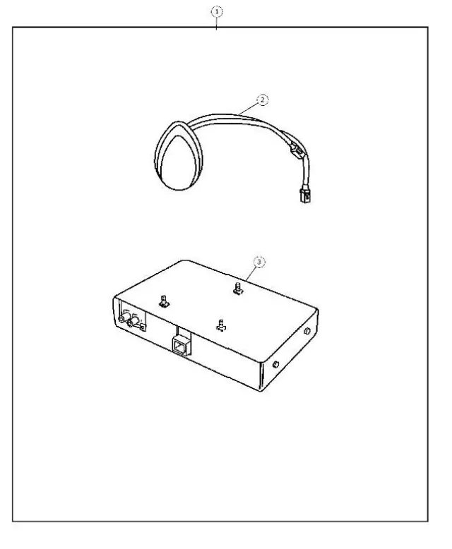 82208908AA - Mopar Accessories - Component Parts: Satelite Receiver for Mopar Image