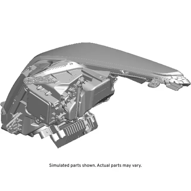 22989366 - : Headlamp Assembly Replaced by Part Number 23236360 for Cadillac: ATS Image