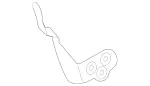 4474760136 - : Purge Valve Lower Bracket for Mercedes-Benz Image