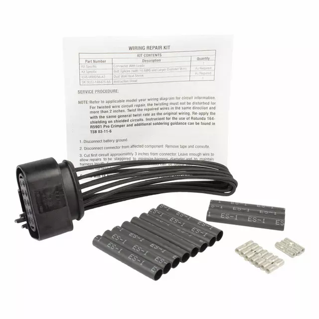 DU2Z14S411PA - : OEM NEW Ford 2010-2013 Transit Connect Wire Assembly Du2Z14S411Pa for Ford Image