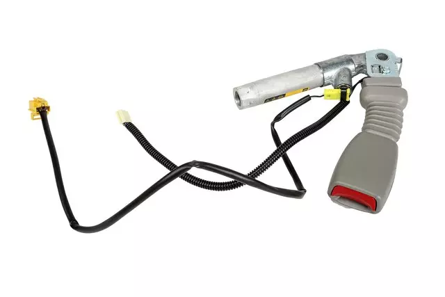 Light Gray Driver Seat Belt with Buckle - GM (89024410)