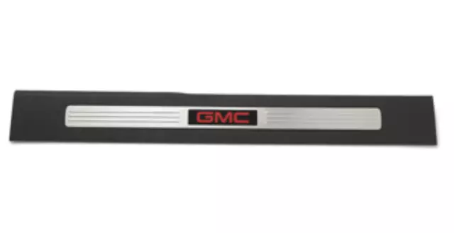 19171555 - Exterior: Door Sill Plate Kit - Front - Illuminated for GMC: Sierra 1500, Sierra 1500 Classic, Sierra 1500 HD Classic, Sierra 2500 HD, Sierra 2500 HD Classic, Sierra 3500 Classic, Sierra 3500 HD, Yukon, Yukon XL 1500, Yukon XL 2500 Image