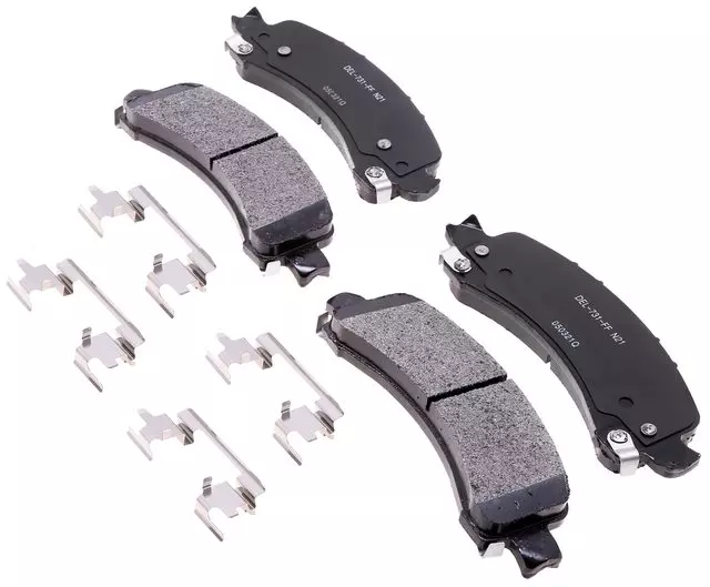 19287156 - : Semi-Metallic Rear Disc Brake Pad Set for GM Image