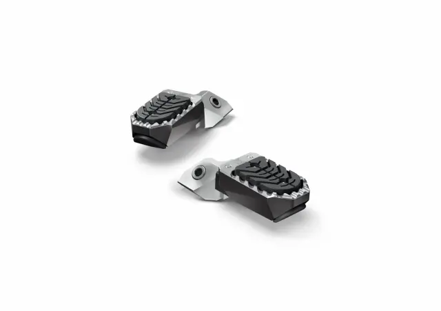 KIT018K8011 - Ergonomics &amp; Comfort: Option 719 Adjustable Rider Footrests, Shadow for BMW-Motorrad Image