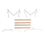 34076080 - : DFC Disc Brake Hardware Kit for DYNAMIC FRICTION Image
