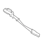 FL1Z78611B64AE - Electrical: Center Seat Belt for Ford: Expedition | Lincoln: Navigator Image