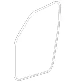 2546970000 - Interior Trim/Exterior Detachable Parts: Edge Guard for Mercedes-Benz Image