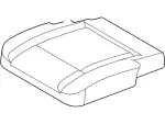 DE9Z7463804FB - Body: Seat Cover for Lincoln: MKT Image