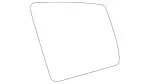 1668100219 - Driver Door: Mirror Glass for Mercedes-Benz: G55 AMG, G550, G550 4x4, G63 AMG, G65 AMG, GL320, GL350, GL450, GL550, GL63 AMG, GLE300d, GLE350, GLE400, GLE43 AMG, GLE450 AMG, GLE550e, GLE63 AMG, GLE63 AMG S, GLS350d, GLS450, GLS550, GLS63 AMG, ML250, ML320, ML350, ML400, ML450, ML500, ML550, ML63 AMG, R320, R350, R500 Image