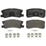 ZD868 - : QuickStop Rear Disc Brake Pad Set Ceramic for WAGNER BRAKE Image