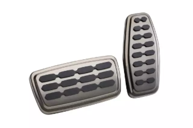 84712883 - Interior: Sport Pedal Cover Package for Chevrolet: Silverado 1500, Silverado 1500 LTD, Silverado 2500 HD, Silverado 3500 HD, Suburban, Tahoe | GMC: Sierra 1500, Sierra 1500 Limited, Sierra 2500 HD, Sierra 3500 HD, Yukon, Yukon XL Image