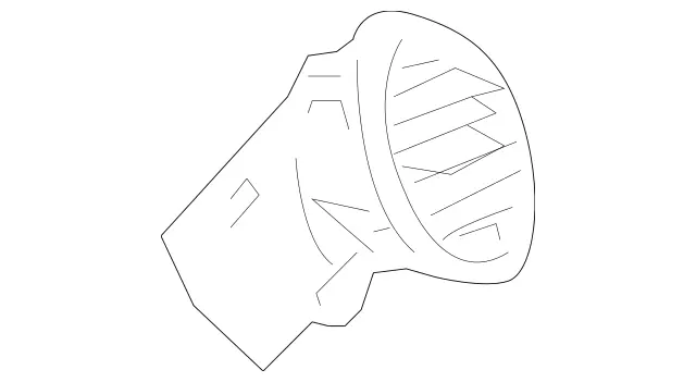 16483020547379 - Body: Vent Grille for Mercedes-Benz Image