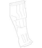 2218850263 - Attachment Parts: Guide for Mercedes-Benz Image