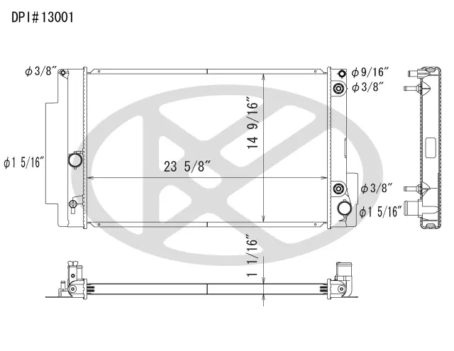 A13001 - Cooling Systems: Koyorad Radiator for Koyo Image
