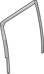 82331ZC30B - Body: Run Channel for INFINITI: QX56 Image