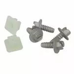 6C3Z17A386AA - : OEM NEW Ford 2006-12 Fusion Mkz Milan License Bracket Hardware Kit 6C3Z17A386Aa for Ford: Escape, Fusion | Lincoln: MKC, MKZ, Zephyr | Mercury: Milan Image